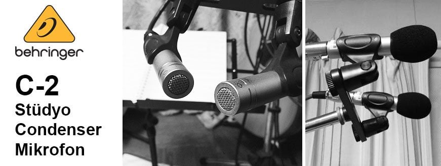 Behringer C-2 Stüdyo Condenser Mikrofon
