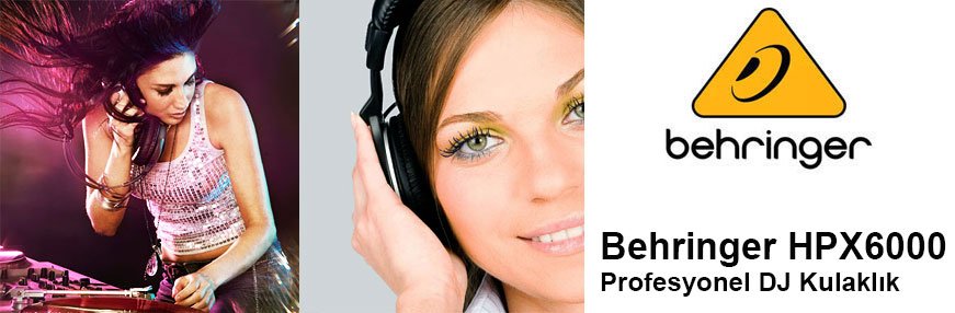 Behringer HPX6000 DJ Kulaklık