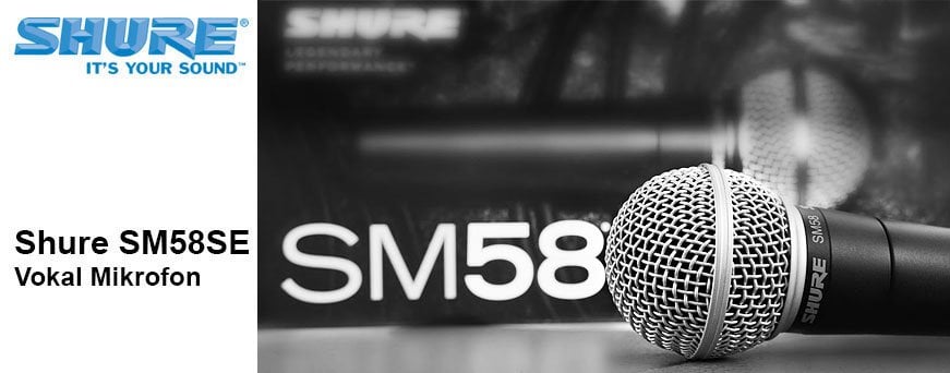 Shure SM58 SE Vokal Mikrofon