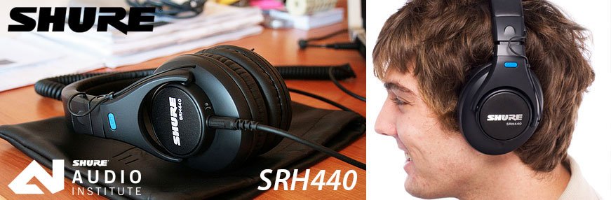 Shure SRH440 Profesyonel Stüdyo Kulaklık