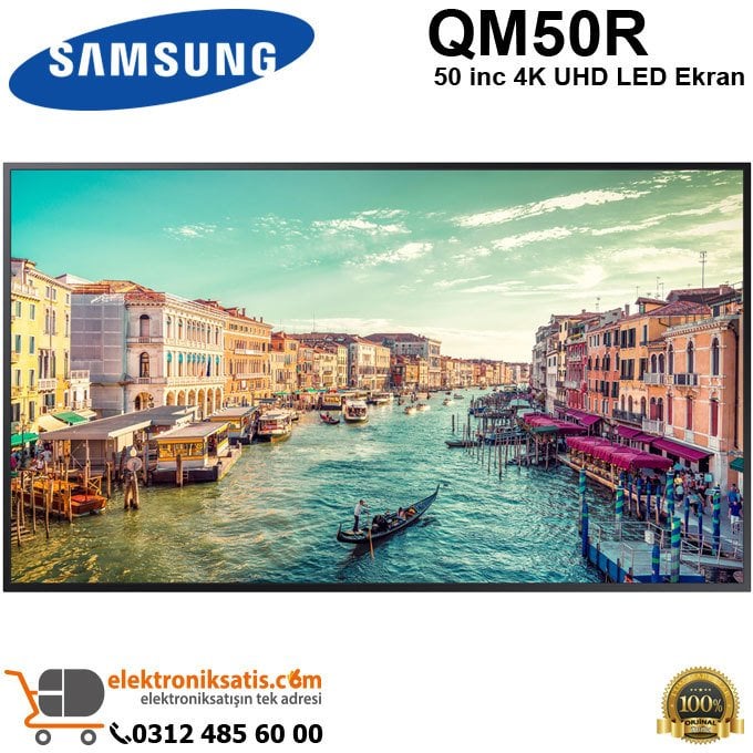 Samsung QM50R 50 inc 4K UHD LED Ekran