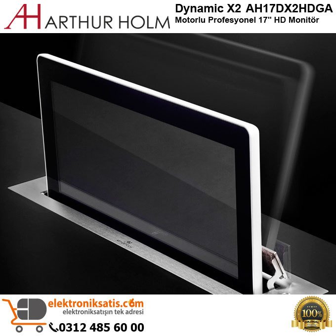 Arthur Holm Dynamic X2 AH17DX2HDGA Motorlu Profesyonel 17'' Full HD Monitör
