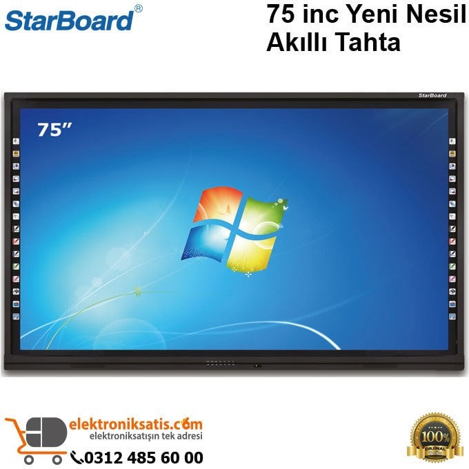 StarBoard 75 inc Yeni Nesil Akıllı Tahta