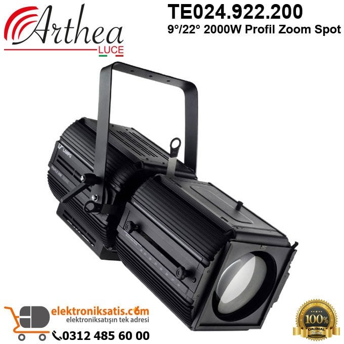 Arthea Luce 9°/22° 2000W Profil Zoom Spot