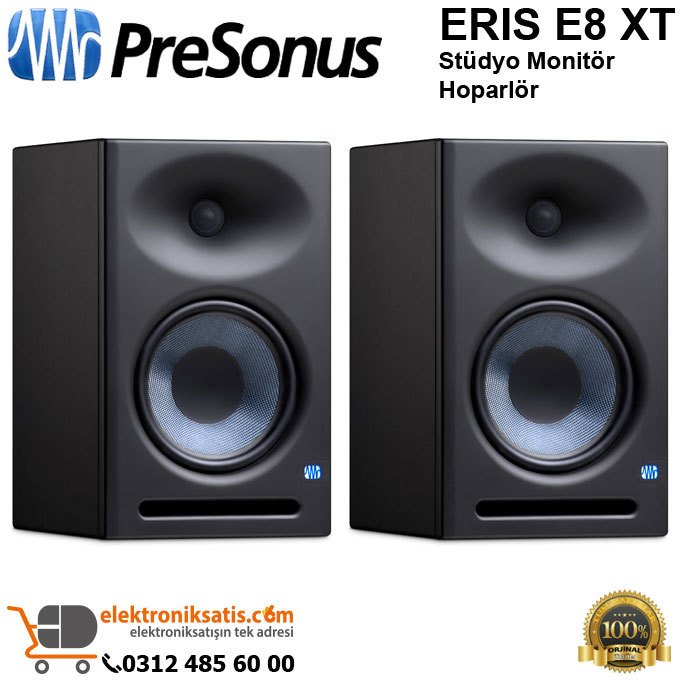 PRESONUS ERIS E8 XT Stüdyo Monitör Hoparlör