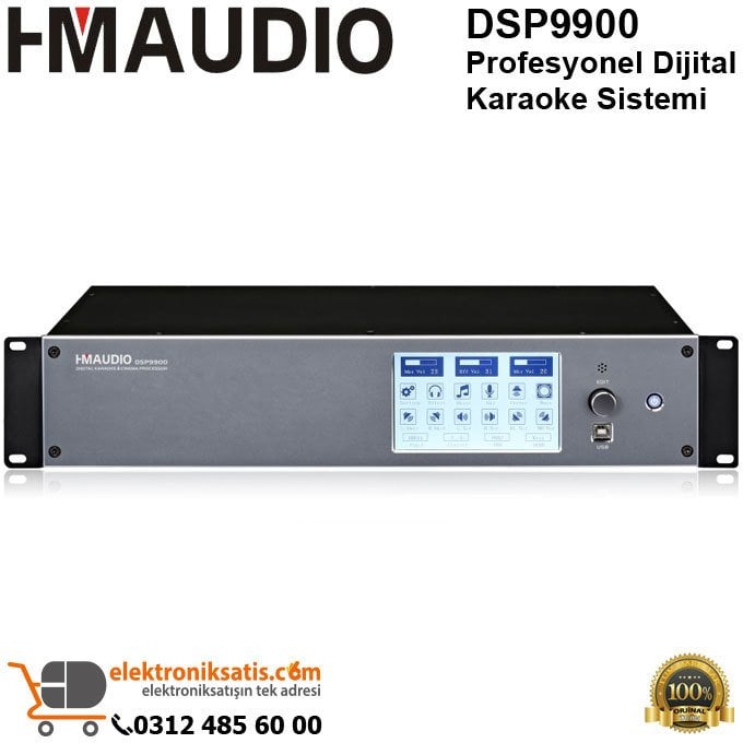Hmaudio DSP9900 Profesyonel Dijital Karaoke Sistemi