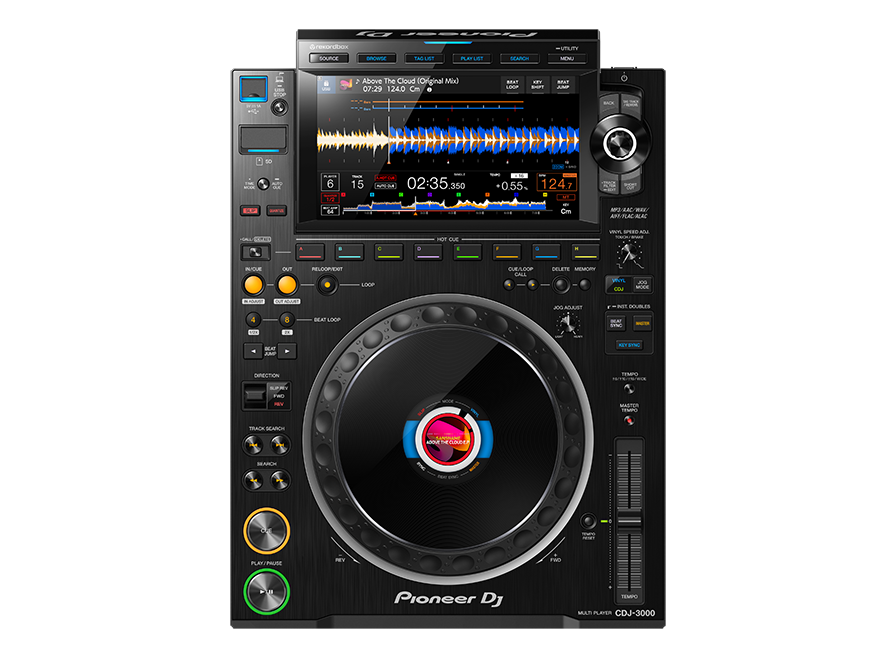 Pıoneer DJ CDJ-3000 Profesyonel DJ çoklu oynatıcı (Siyah)