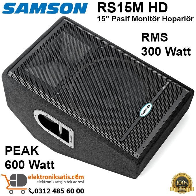 Samson RS15M HD Pasif Monitör Hoparlör