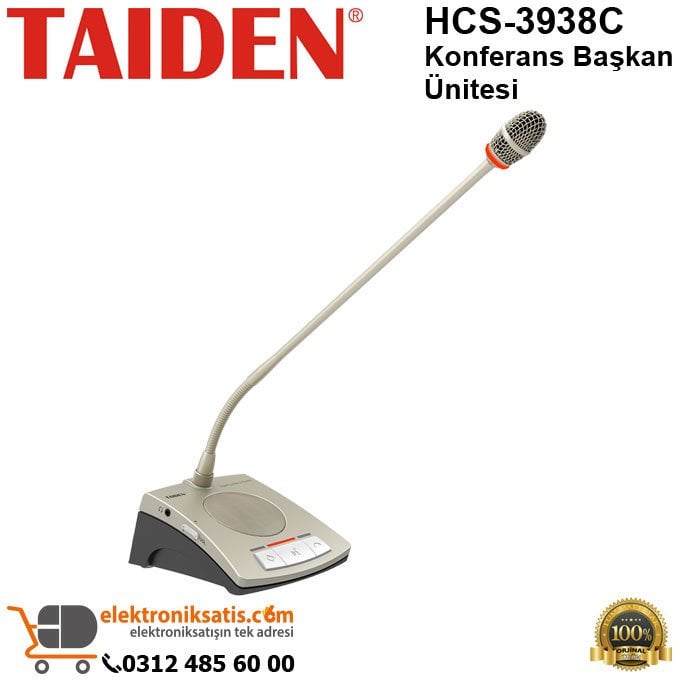Taiden HCS-3938C Konferans Başkan Ünitesi