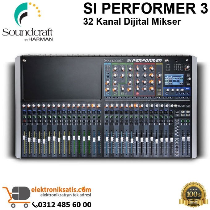 Soundcraft SI PERFORMER 3 32 Kanal Dijital Mikser
