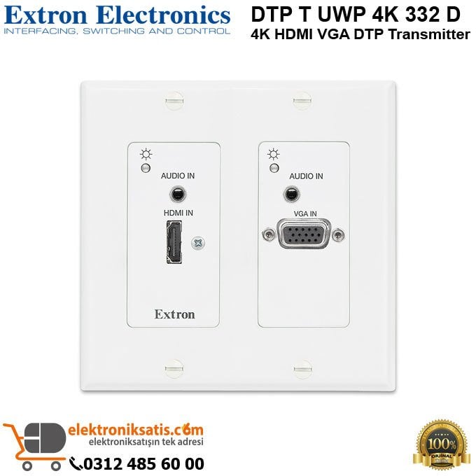 Extron DTP T UWP 4K 332 D 4K HDMI VGA DTP Transmitter