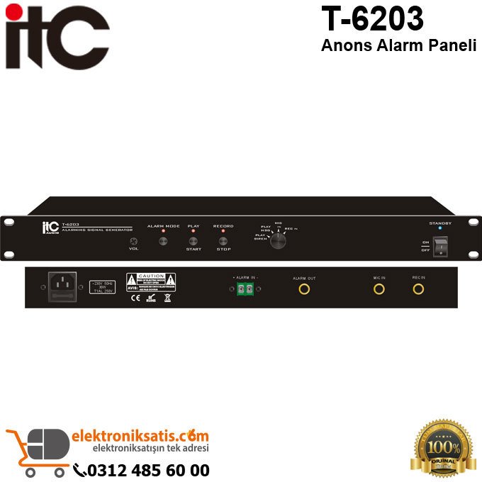 ITC T-6203 Mesaj Kayıt Ünitesi