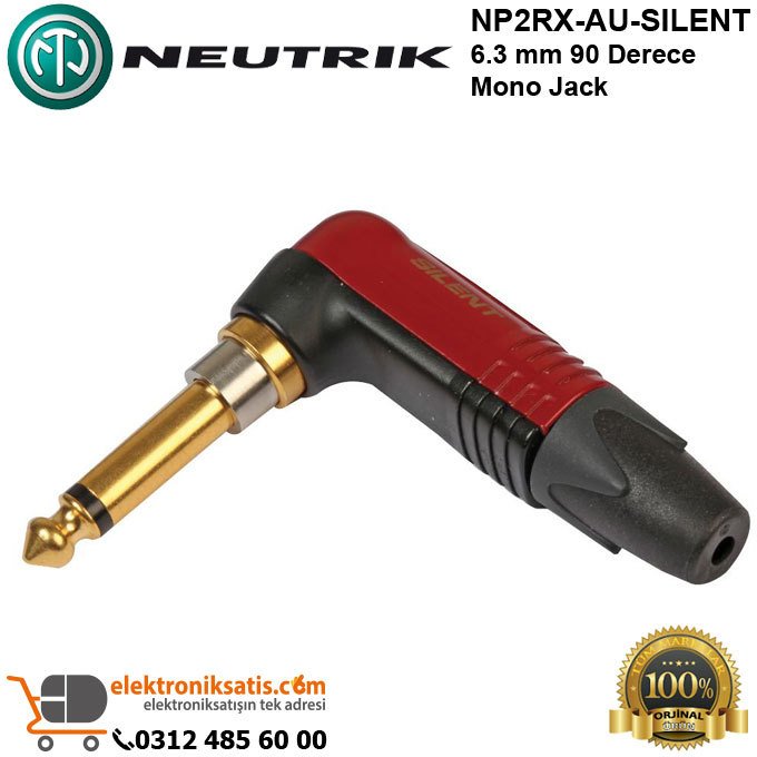 Neutrik NP2RX-AU-SiLENT Mono Jack