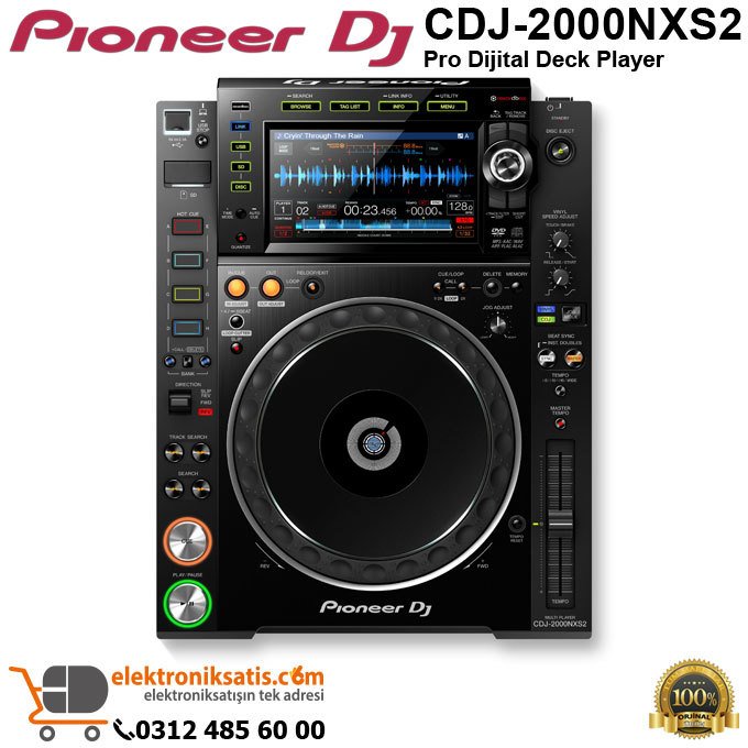 Pioneer Dj CDJ-2000NXS2 Pro Dijital Deck Player