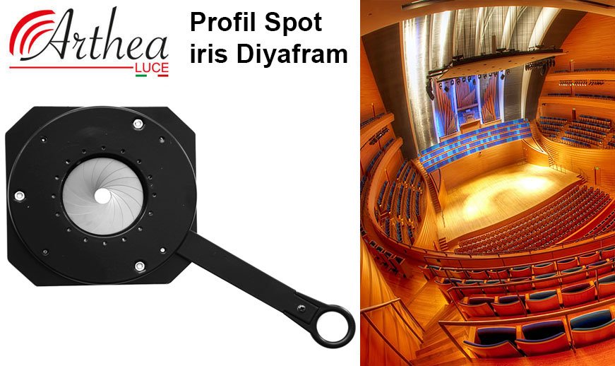 Arthea Luce Profil Spot iris Diyafram