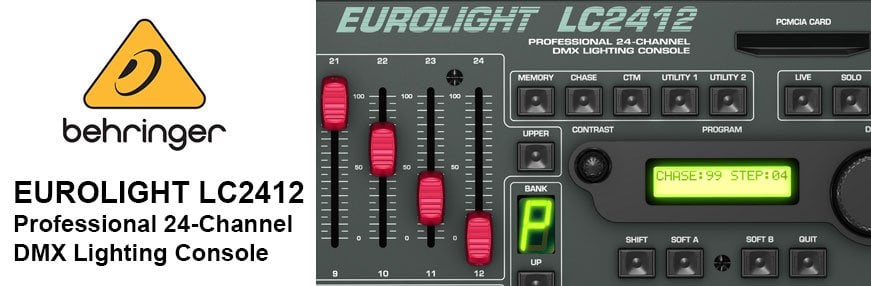 Behringer Eurolight LC2412 DMX Lighting Console