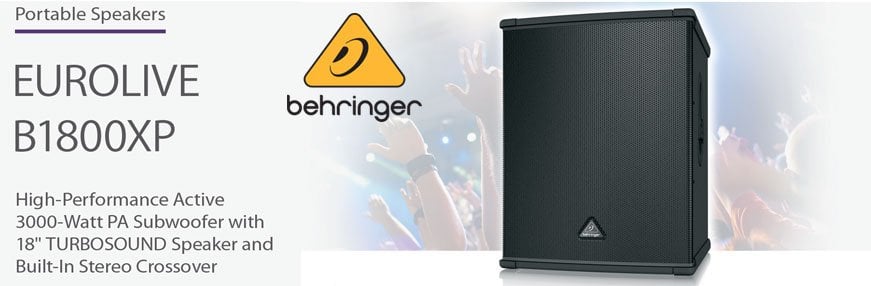 Behringer Eurolive B1800XP Aktif Subwoofer