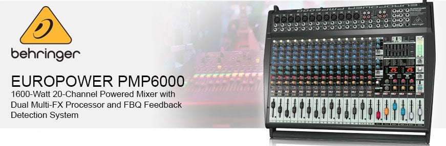 Behringer Europower PMP6000 Power Mikser