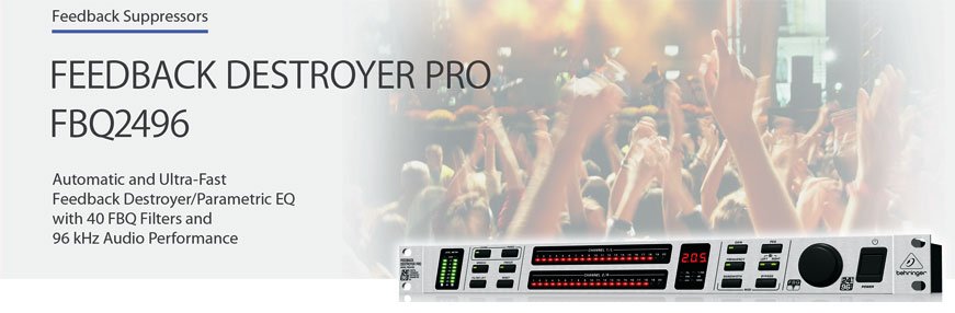 Behringer Feedback Destroyer Pro FBQ2496