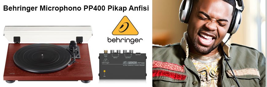 Behringer Microphono PP400 Pikap Anfisi