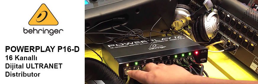 Behringer Powerplay P16-D Digital Ultranet Distributor