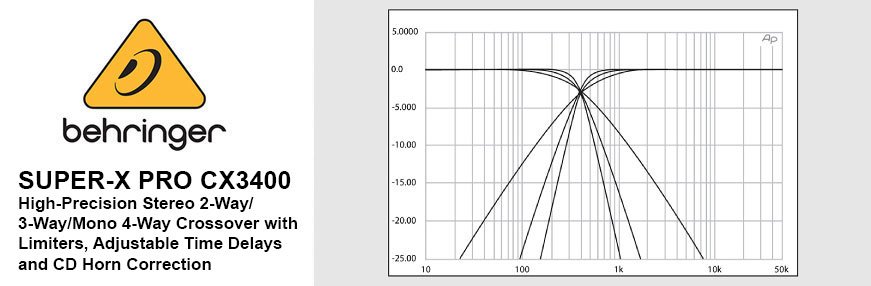 Behringer Super-X Pro CX3400 Crossover