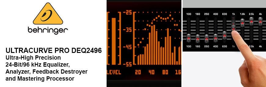 Behringer Ultracurve Pro DEQ2496 Digital Equalizer