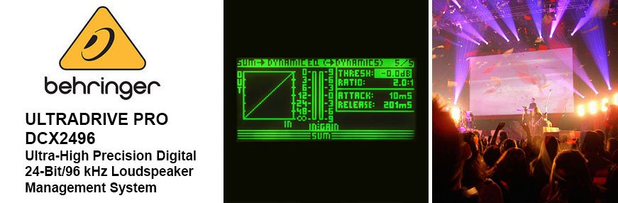 Behringer Ultradrive Pro DCX2496 Dijital Crossover