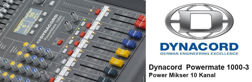 Dynacord Powermate 1000-3 Power Mikser 10 Kanal