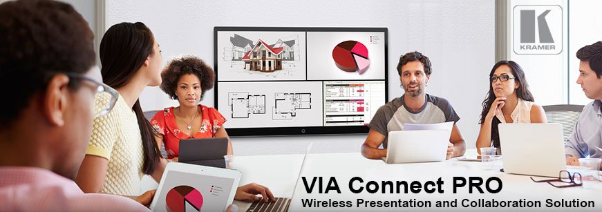 Kramer VIA Connect PRO Wireless Presentation and Collaboration Solution