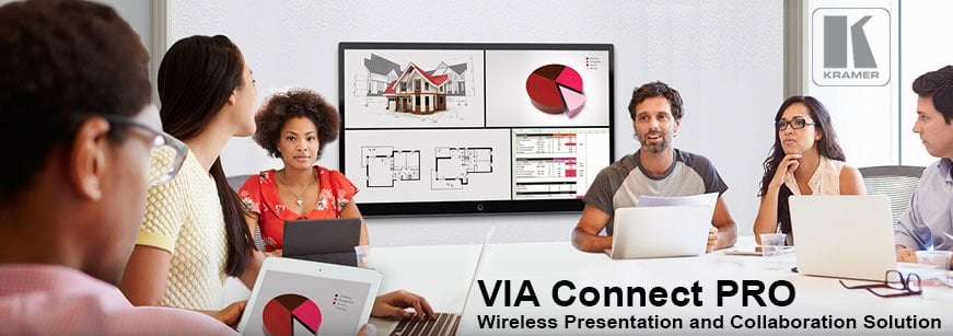 Kramer VIA Connect PRO Wireless Presentation and Collaboration Solution