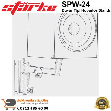 Starke SPW-24 Duvar Tipi Hoparlör Standı