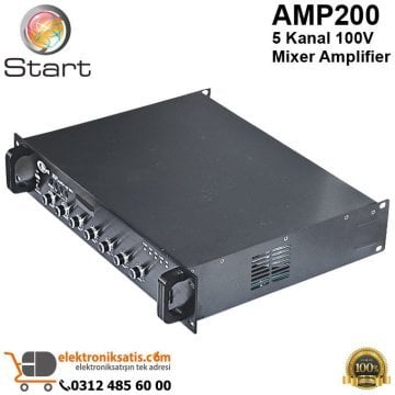 Start AMP200 5 Kanal 100V Mixer Amplifier