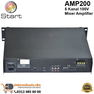 Start AMP200 5 Kanal 100V Mixer Amplifier