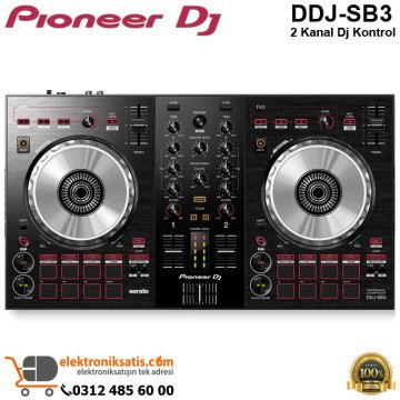 Pioneer Dj DDJ-SB3 2 Kanal Dj Kontrol