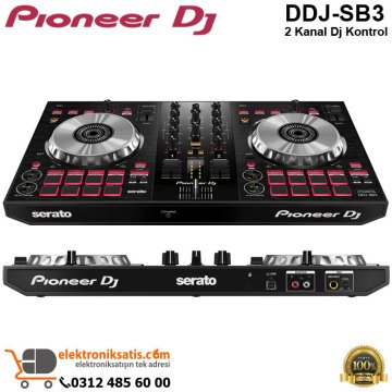 Pioneer Dj DDJ-SB3 2 Kanal Dj Kontrol