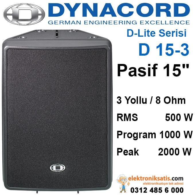 Dynacord D-Lite D 15-3 Pasif Hoparlör