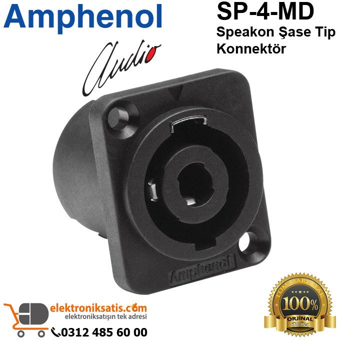 Amphenol SP-4-MD Speakon Şase Tip Konnektör