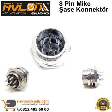 Avlon Audio 8 Pin Mike Şase Konnektör