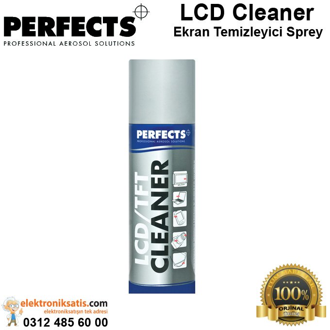 Perfect LCD Cleaner Ekran Temizleyici Sprey x 6 adet