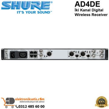 Shure AD4DE Digital Wireless Receiver