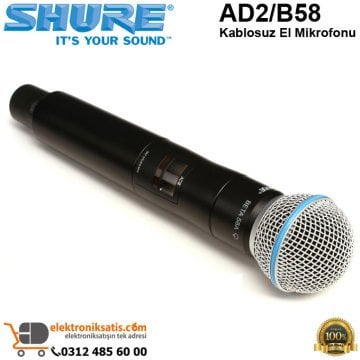 Shure AD2/B58 Kablosuz El Mikrofonu