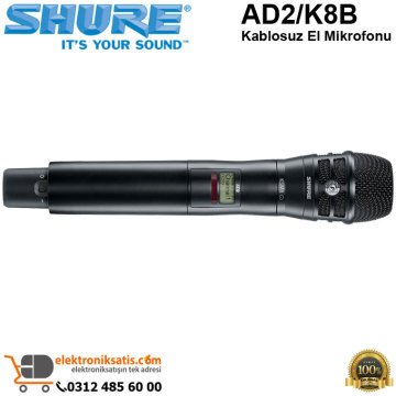 Shure AD2/K8B Kablosuz El Mikrofonu