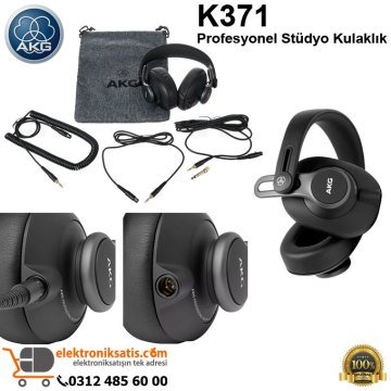 AKG K371 Profesyonel Studio Kulaklık