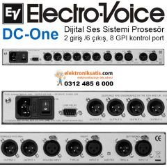 Electrovoice DC-One Ses Prosesörü 2 Giriş 6 Çıkış