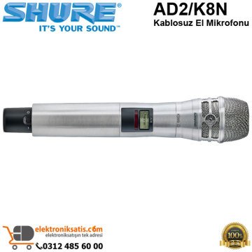 Shure AD2/K8N Kablosuz El Mikrofonu