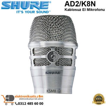 Shure AD2/K8N Kablosuz El Mikrofonu