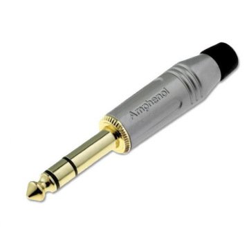 Amphenol ACPS-GN-AU 6.3 mm Stereo Jack