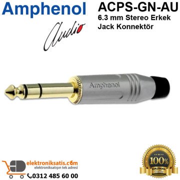 Amphenol ACPS-GN-AU 6.3 mm Stereo Jack
