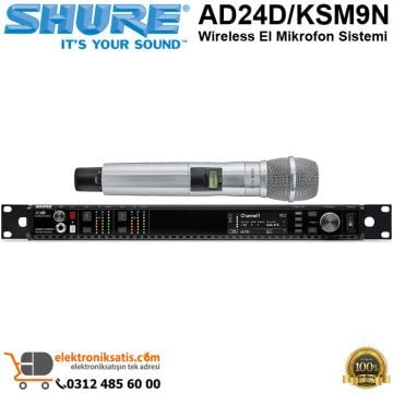 Shure AD24D/KSM9N Wireless El Mikrofon Sistemi